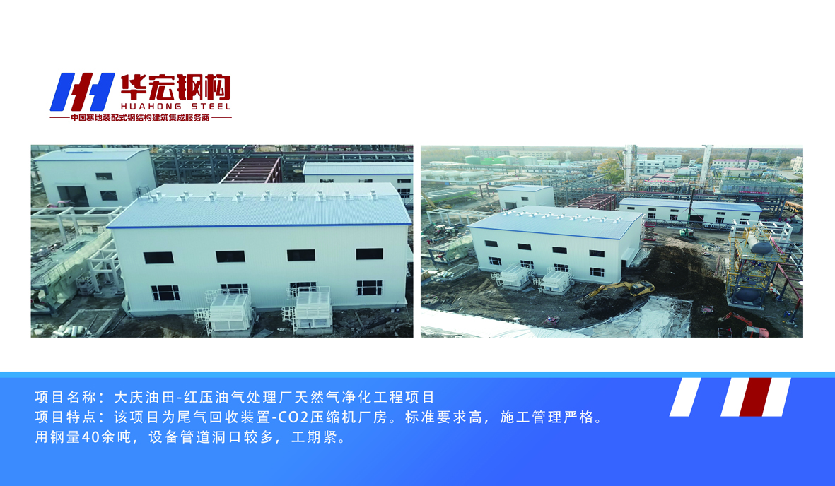 大庆油田-红压油气处置惩罚厂自然气净化工程项目